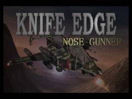 Knife Edge - Nose Gunner Title Screen